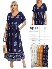 Lang kjole med mønster - ITMARTS25 by Livia