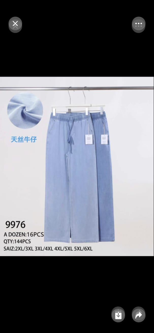 Bløde denim bukser - ITMARTS25 by Livia