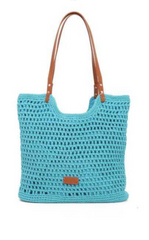 Hæklet shoppertaske 33x33cm