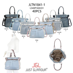 Cowboy taske med pailletter 34x16x31cm - ITMARTS25