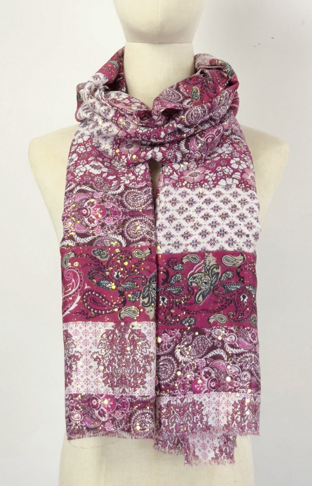 Tørklæde med paisley