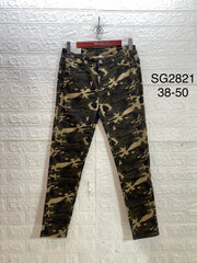 Camouflage jeans