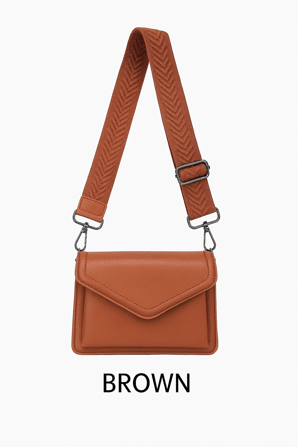 Crossbody taske med kuvertform 23x8x16cm - ITJULI25