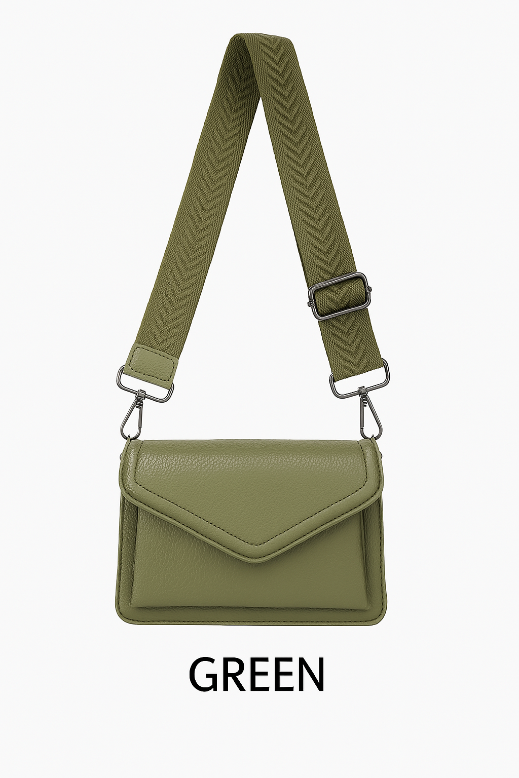 Crossbody taske med kuvertform 23x8x16cm - ITJULI25