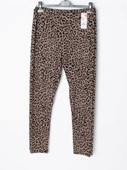 Leggings med leo print