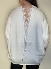Strik med blonde og bling - Str. 38-48
