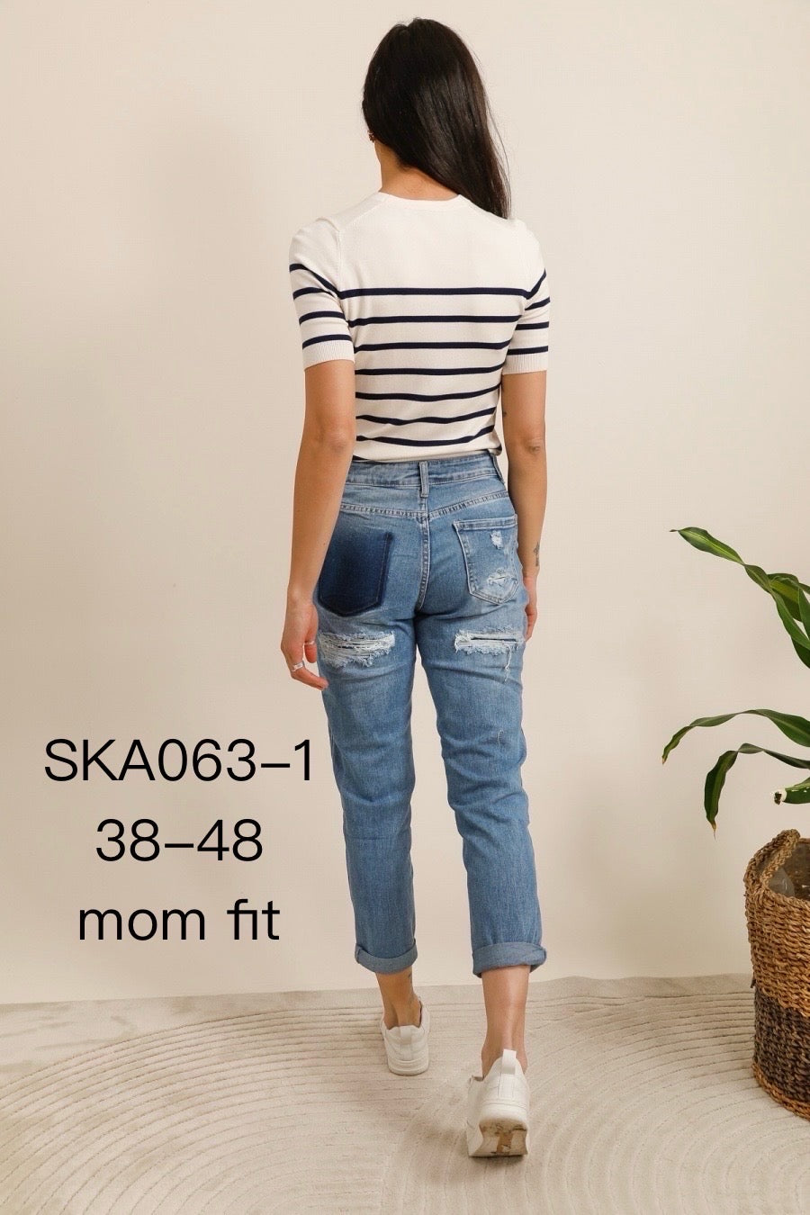 Jeans med rå detaljer by G-Smack