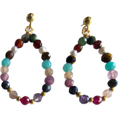 Tim og Simonsen Jasmin Drop Earring 4 cm