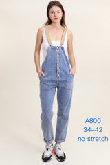 Overalls med beige stropper