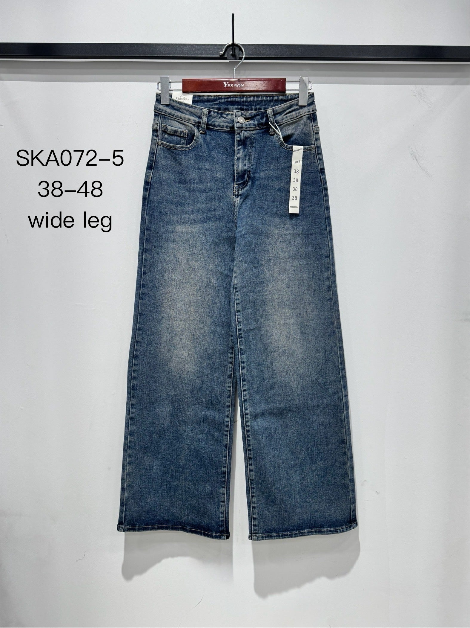 Jeans med vidde vintage vask by G-Smack