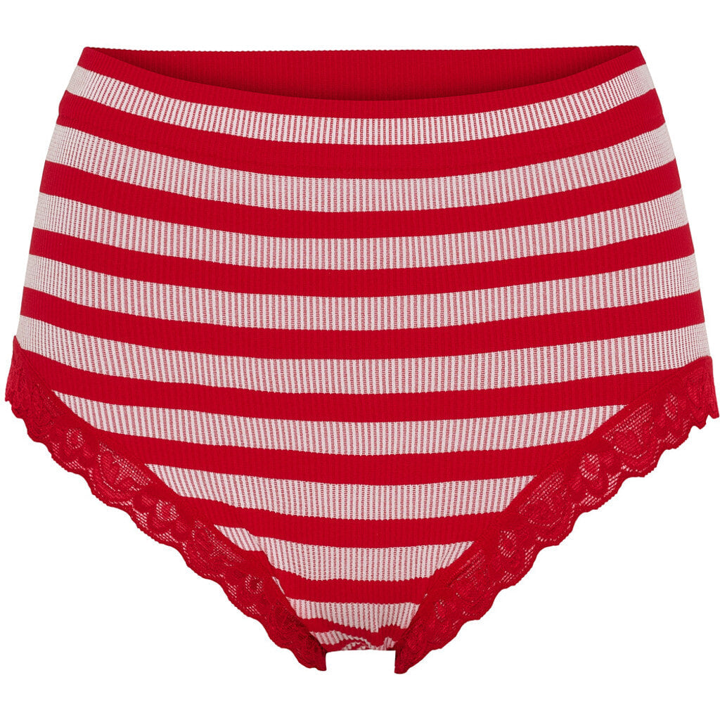 ISA stripe rib midi panties lace