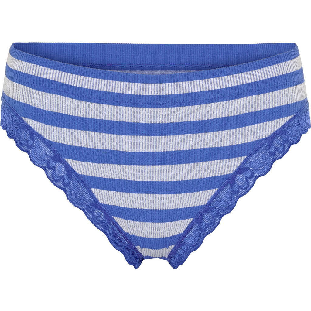 ISA stripe rib panties lace