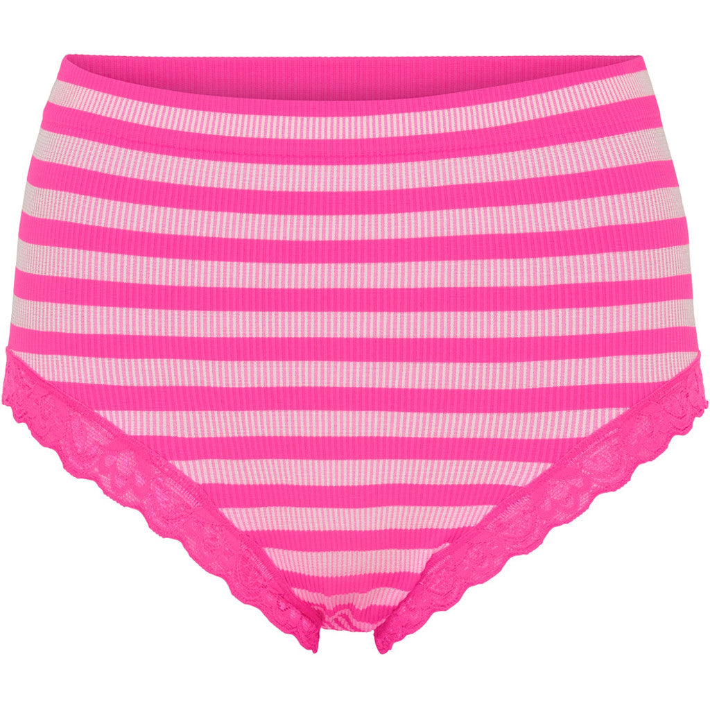 ISA stripe rib midi panties lace