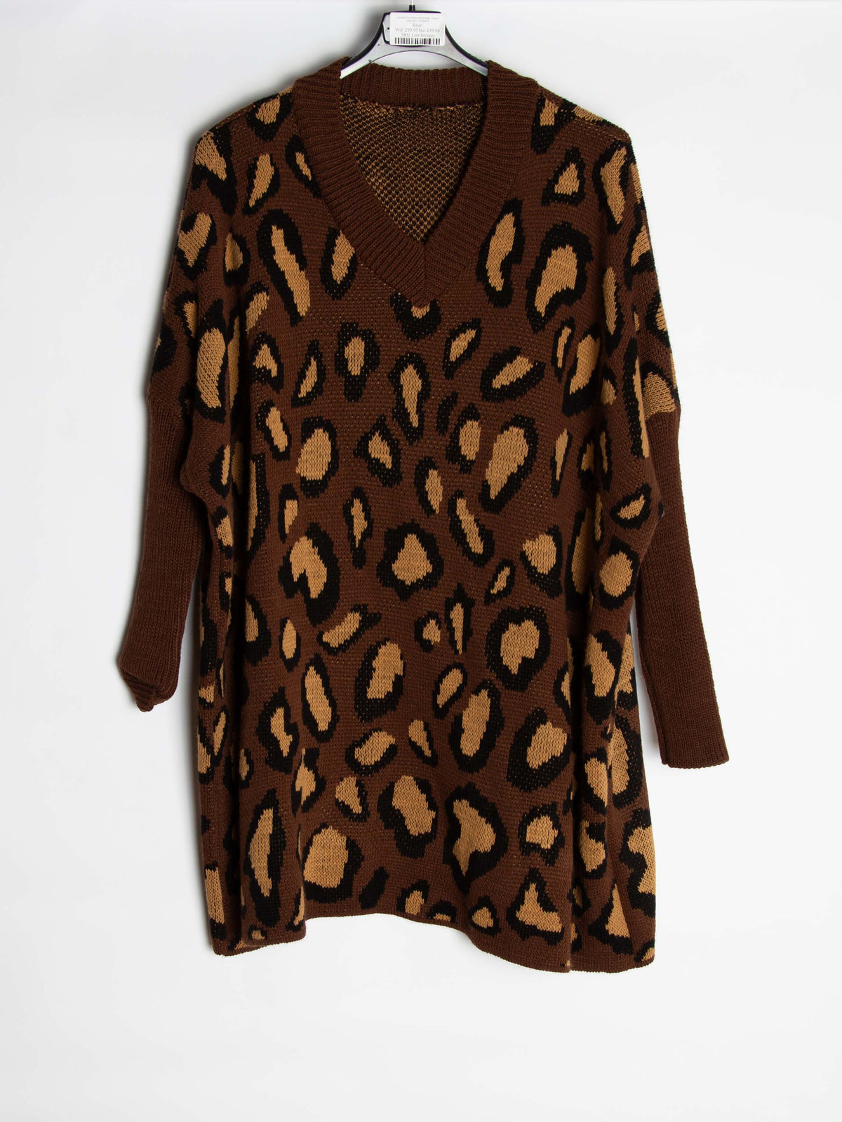 Leopard oversize striktrøje - Ingen returret - ITNOV24 by Krone 1