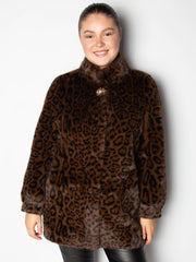 Leo faux fur jakke- ITSEP24