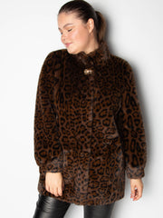 Leo faux fur jakke- ITSEP24