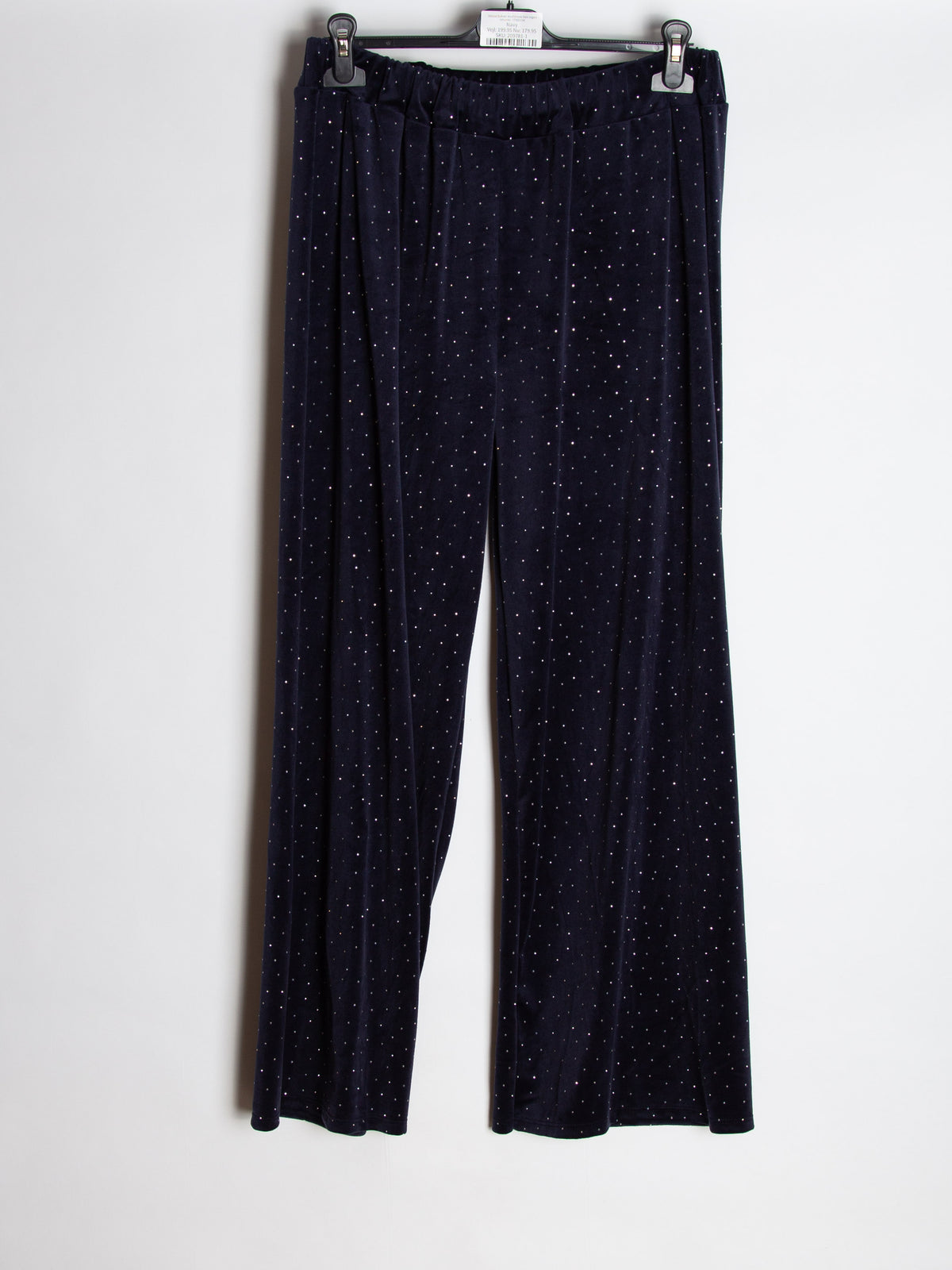 Velour bukser med brede ben Ingen returret - ITNOV24 by Krone 1