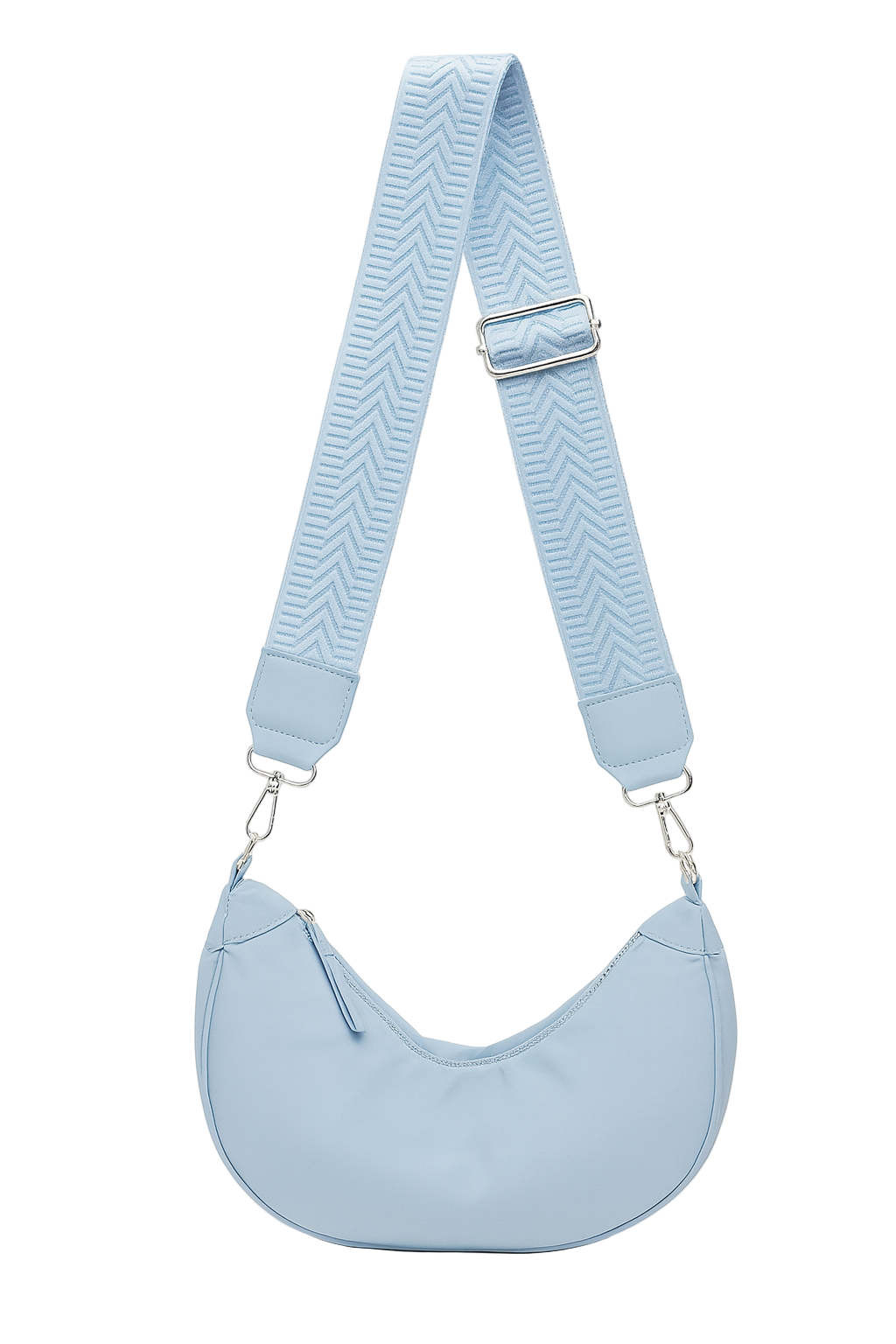 Nylon slouchy taske 35x9x18cm
