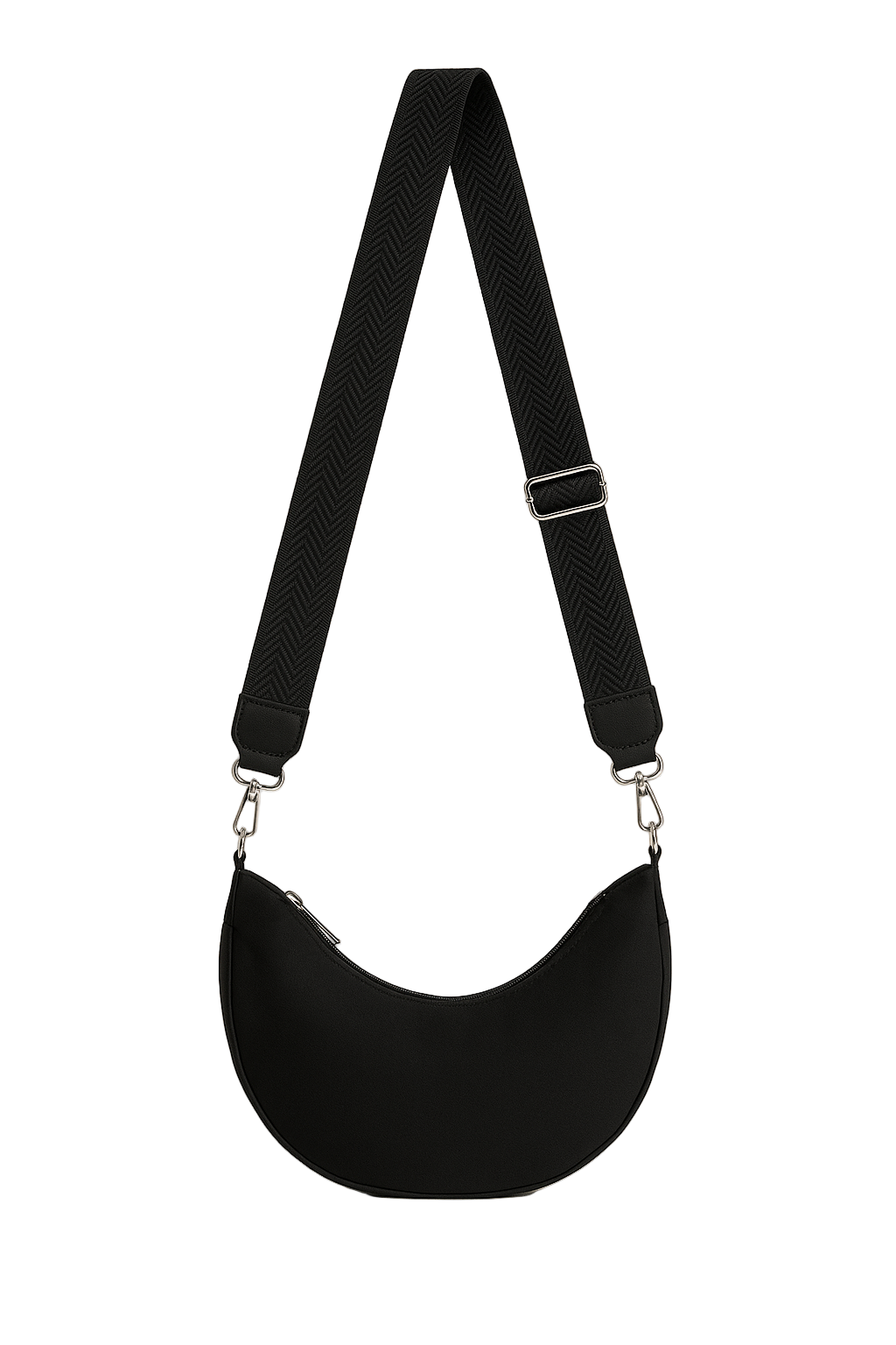 Nylon slouchy taske 35x9x18cm