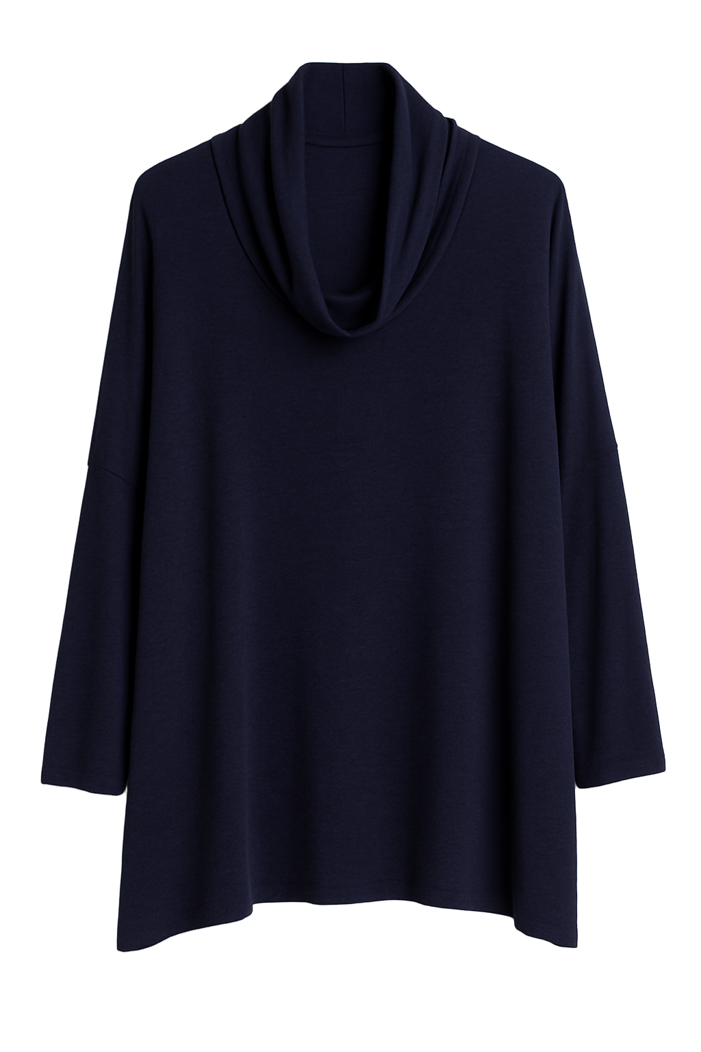 Blød rullekrave bluse - Brystmål 160 cm