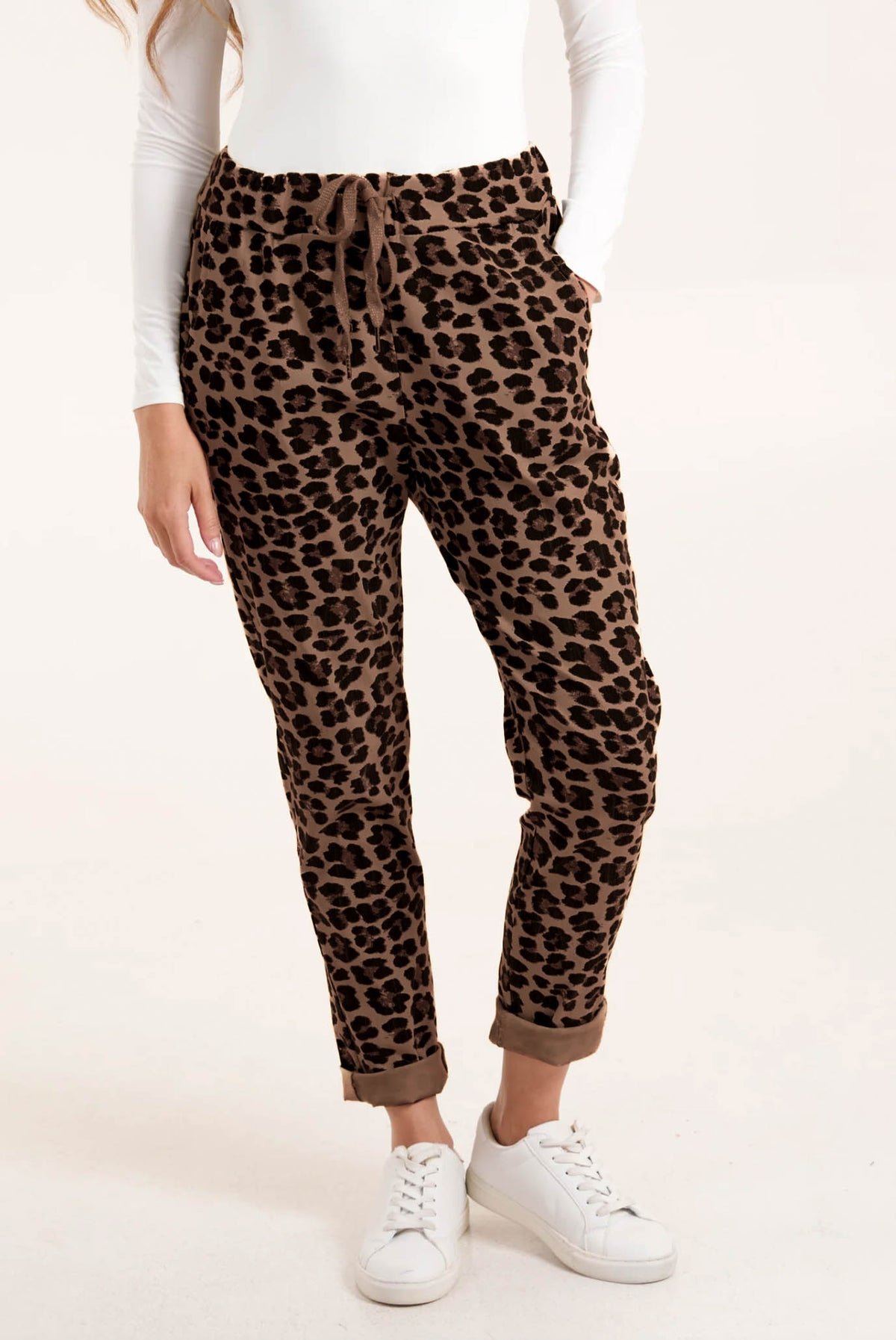 Mirakelbukser med leopard print