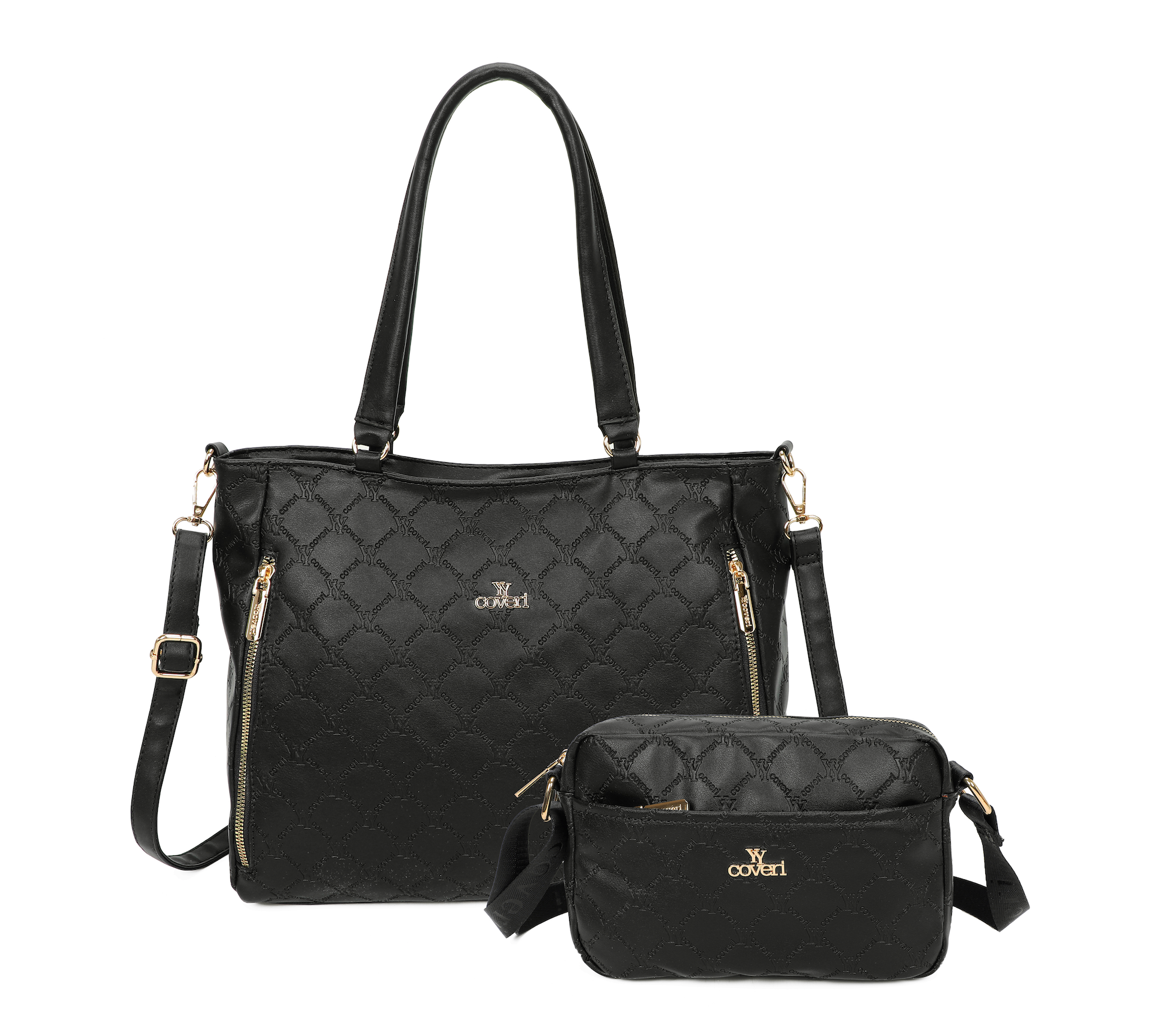 2 i en - Shopper og crossbody taske 35x11x30