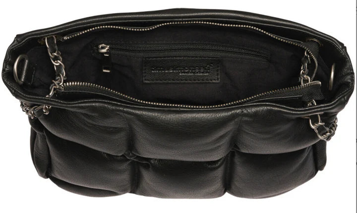 Tim & Simonsen Duffy Chain Bag med guld lynlås 30x30cm