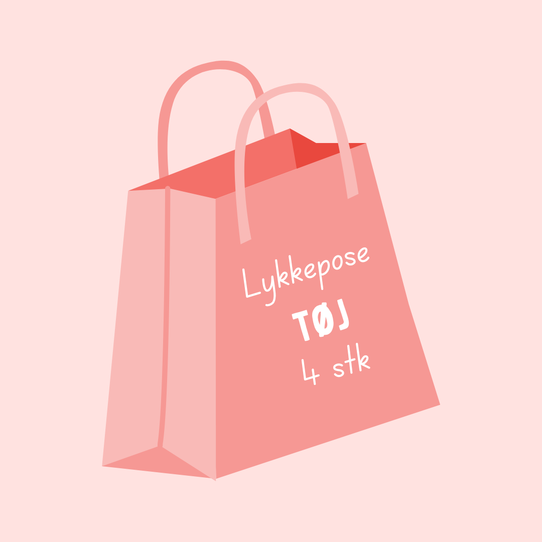 Tøj - Lykkepose - 4 stk