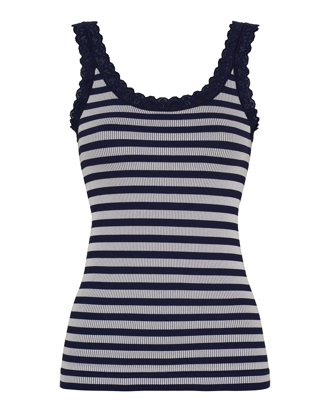 ISA stripe rib top