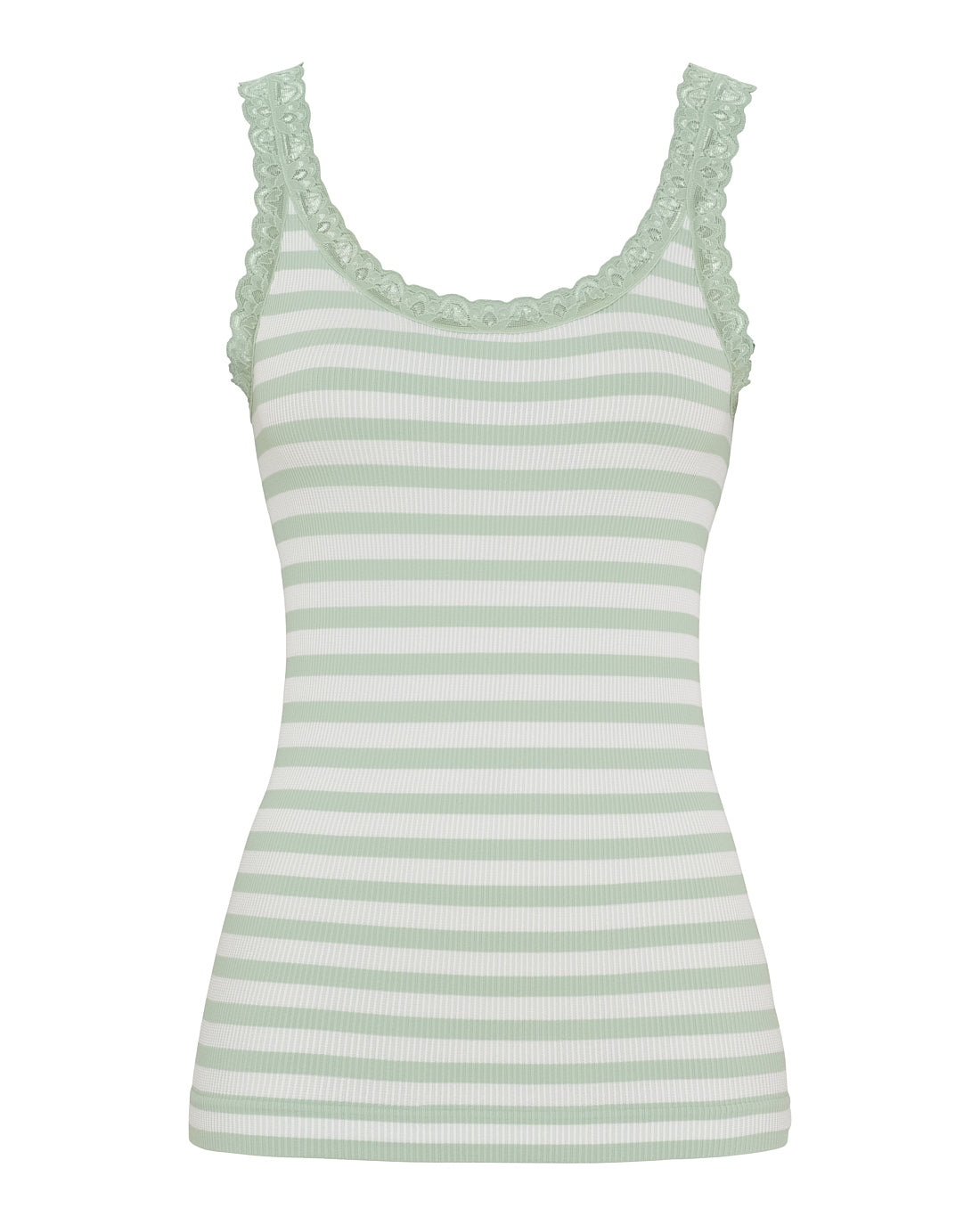 ISA stripe rib top