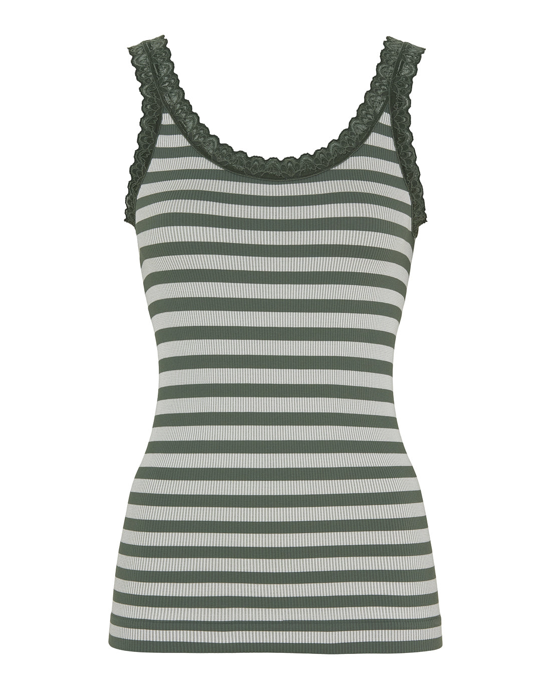 ISA stripe rib top