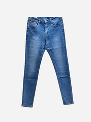 Jeans med push up mediumwash