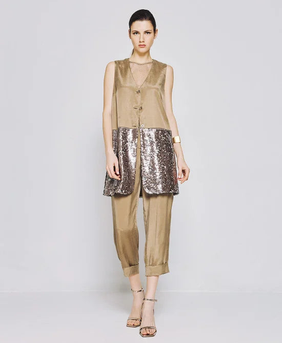 Access Waistcoat with sequins
