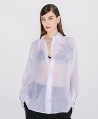 Access Shirt with embroidery and sequins