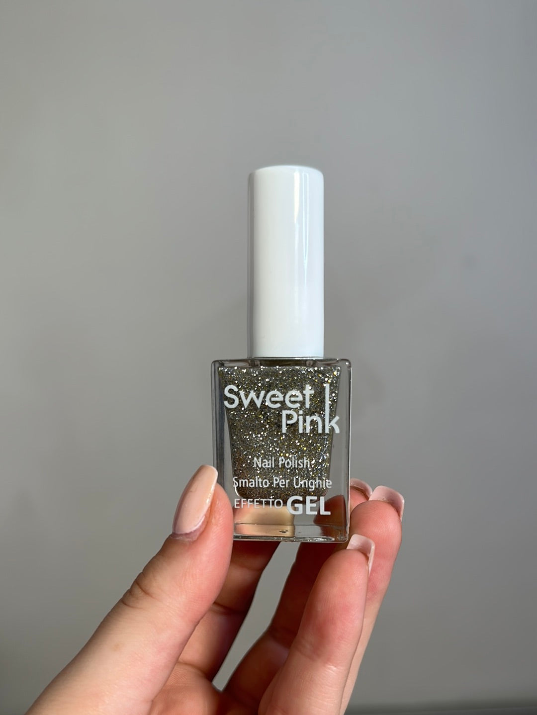 Neglelak sølv glitter guld by Krone 1