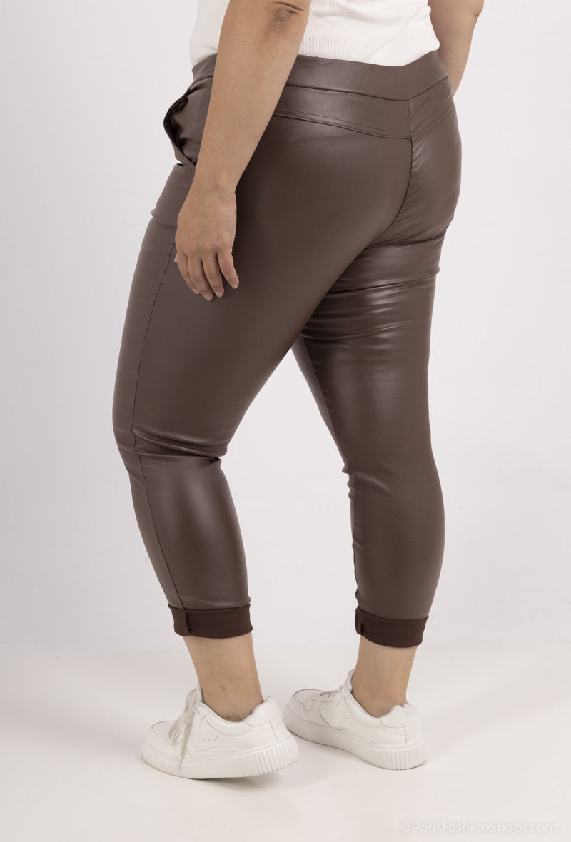 Coated mirakelbukser plus size