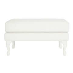 Naples Stool 94x63x52 Ivory JUKE legs white