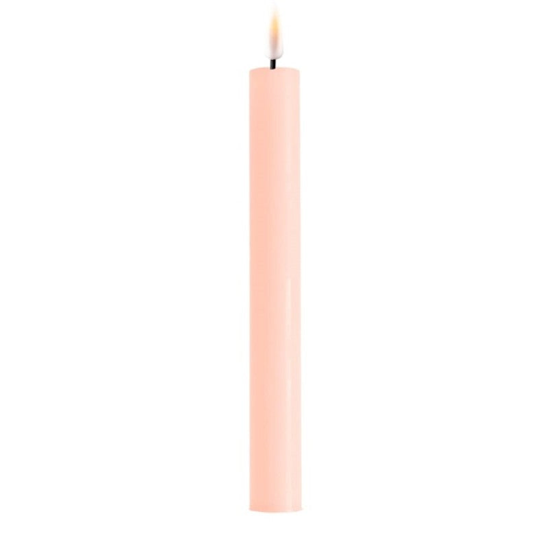 Light Pink Crown Candle 2 pcs (24 cm)