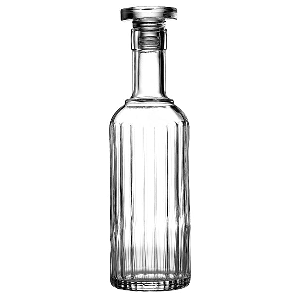 Glass decanter with stopper 28.2x8.2 cm