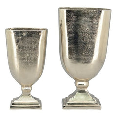 Cup GROS, Aluminum urn, 27x12X51 cm