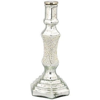 KerzenHalter Vitreous, silver, Glass, 26cm
