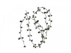 Fleur Wreath of cones with glitter, 048 cm natural