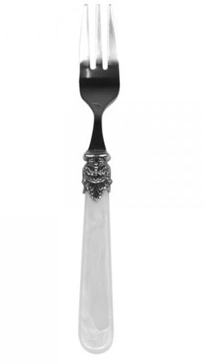 Cake fork with silver decorative set 12 pcs