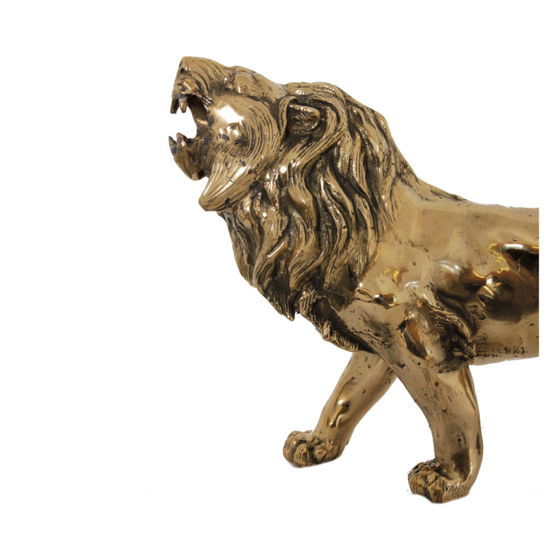 Gold lion figure H11