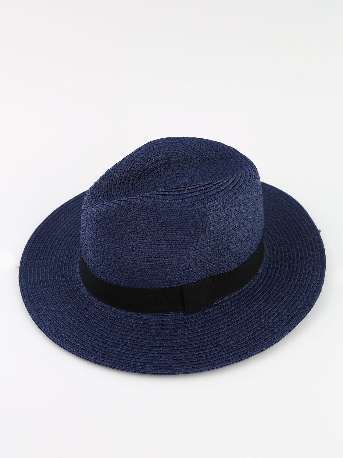 Birago - Hat With Black Ribbon Navy Blue