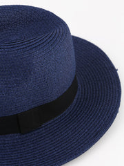 Birago - Hat With Black Ribbon Navy Blue