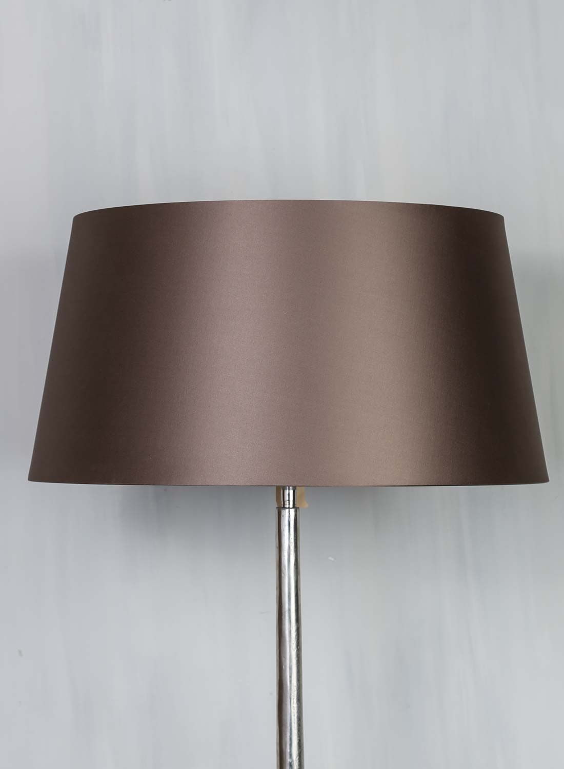 Large brown lampshade