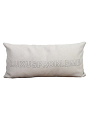 Pillow with bling bling luxury problems