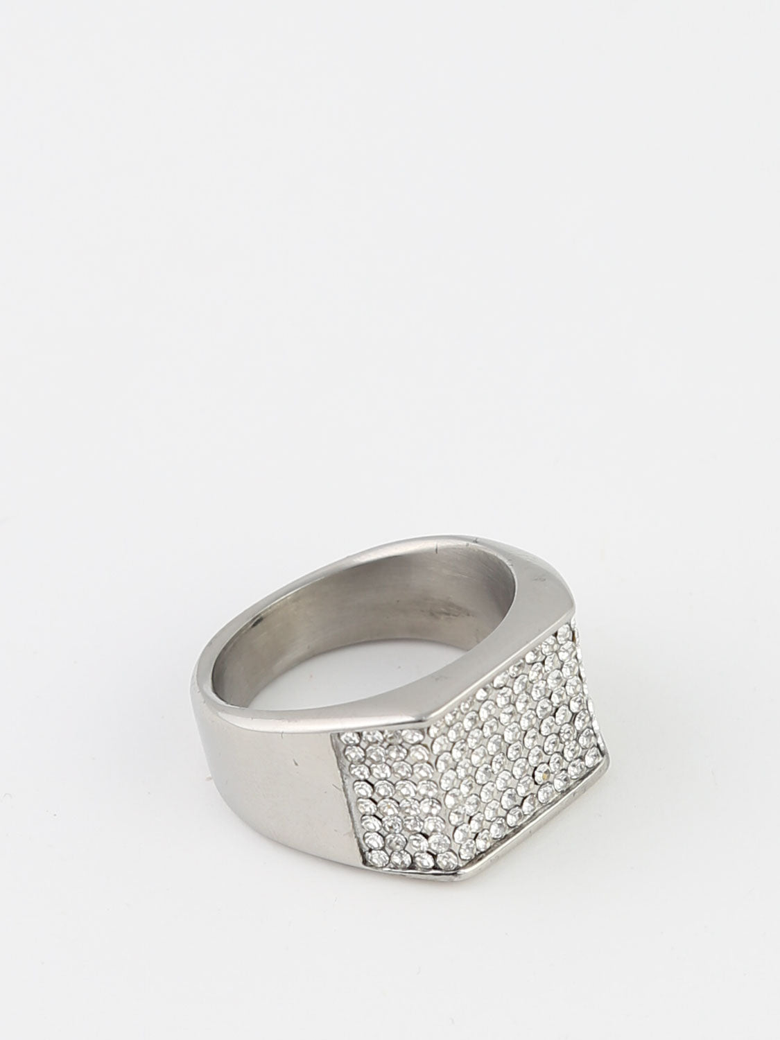 Adnela - Ring With Stone Silver