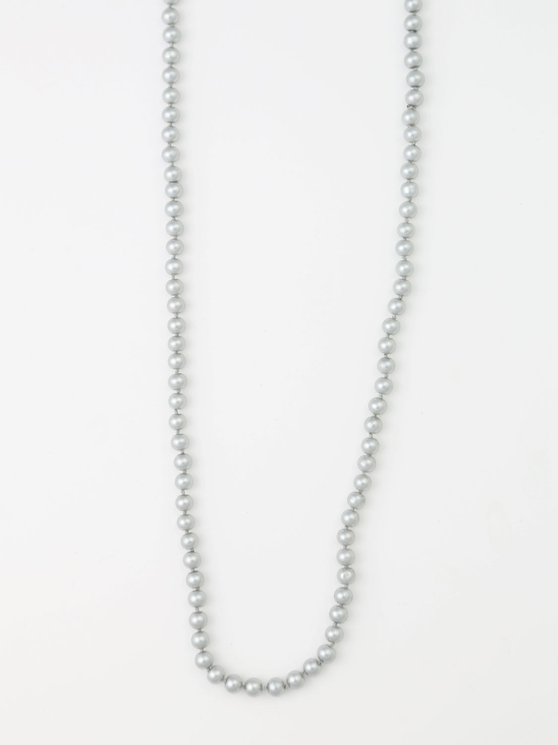 Birtine - Pearl Necklace Gray